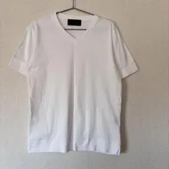 FORMAL JERSEY Vネック Tシャツ ナノユニバース　Sのサムネイル