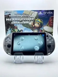 SONY PlayStationVITA メタルスライムエディション メタルスライム仕様の限定「PS Vita」 「ドラクエビルダーズ」同梱版