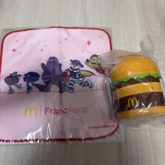 Francfranc マクドナルド ハンバーガー型 スープジャー ハンカチ
