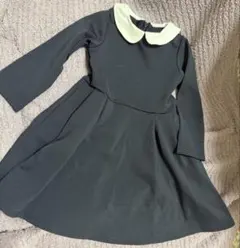長袖襟付きワンピース 100cm
