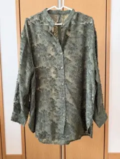 sakishima オリーブグリーン 長袖シャツ F