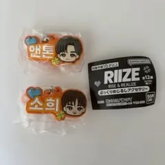 RIIZEガチャガチャ　ぷっくりめじるしアクセサリー　アントン　ソヒ