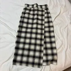 GU チェックスカート Sサイズ