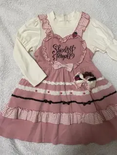 バブーシュカが可愛い。シャーリーテンプル半袖ワンピース120セット 