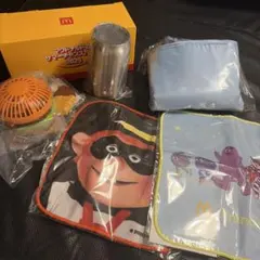 マクドナルド　扇風機　保温保冷バッグ　コーラタンブラー　ハンドタオル　グッズ