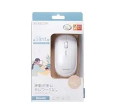 マウス ELECOM エレコム M-TM10BBWH BlueLEDマウス 薄型