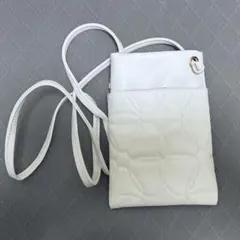 MENARD ミニサコッシュ　白のサムネイル