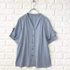 【DK.GRAY】キュプラブレンドノースリーブポケットシャツ ビューティー＆ユース」キュプラブレンド ノースリーブポケットシャツ