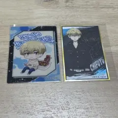 【匿名配送】東リベ　松野千冬　ステッカー　カード　紙類2点セット