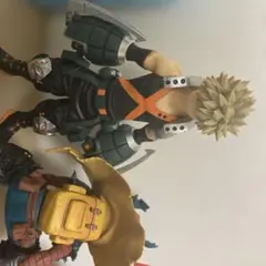 ヒロアカ 一番くじフィギュア B賞:爆轟勝己 D賞:飯田天哉 G賞:切島鋭児