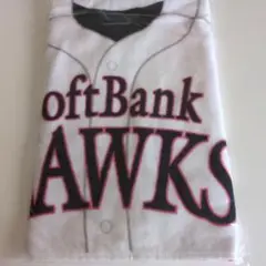 未開封　ソフトバンクホークスフェイスタオル2枚