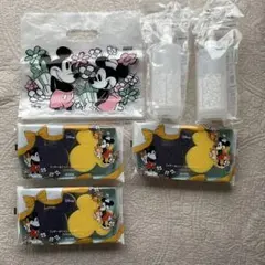 DUSKIN ミッキー&ミニー スポンジ2個セットと詰め替えボトルミニ2本