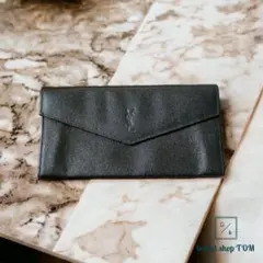 Yves Saint Laurent　イヴサンローラン　長財布　ブラック