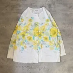 mila schon ミラショーン　長袖シャツ　トップス　花柄　ホワイトのサムネイル