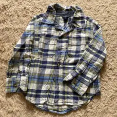 baby Gap チェック柄長袖シャツ 90cm