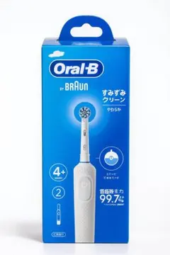 P&G ブラウン オーラルB D100 やわらか ホワイト 電動歯ブラシ