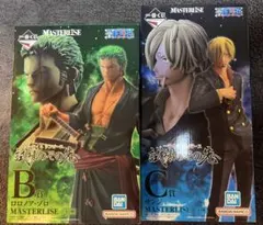 ゾロ　サンジ　一番くじ　新品未使用 ワンピース 一番くじ ゾロ サンジ フィギュア｜Yahoo!フリマ（旧