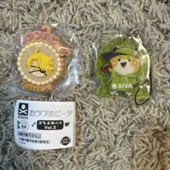 【カラフルピーチ】ガチャガチャ2点セット(たっつん・シヴァさん)