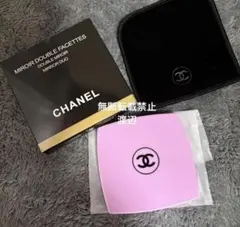 最安値！CHANEL スクエアミラー パープル 紫
