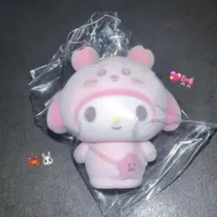シークレットフロッキーマスコット　ちいかわ✖︎サンリオ　マイメロ