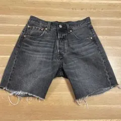 Levi's 501 '93 ブラックショートパンツ W28 Lのサムネイル