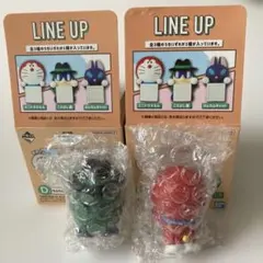 一番くじ ドラえもんD賞 ちらりんフレンズひみつ道具ミニフィギュア 2種セット