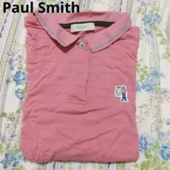 Paul Smithワンポイントロゴ ポロシャツピンクベージュMサイズのサムネイル