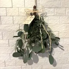 ユーカリとオリーブのナチュラルスワッグ