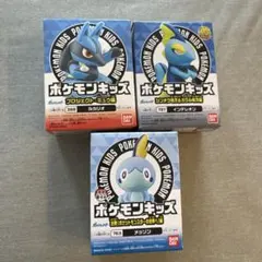 ポケモンキッズ　指人形　ルカリオ　メッソン　インテレオン