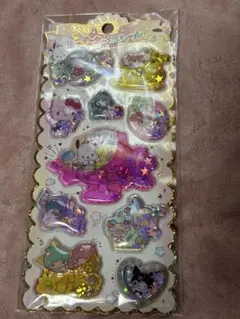 【正規品】サンリオキャラクターズ キラキラウォーターinシール クラックス