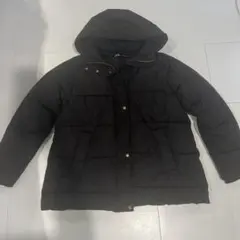 ZARA ジャケット ブラック フード付き