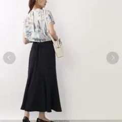 DRESKIP レースアップ マーメイドスカート
