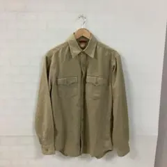 6.26◎M968P◎リーバイス ◎ベージュ◎綿100%◎ウエスタン長袖シャツのサムネイル