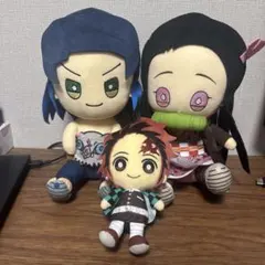 鬼滅の刃 マスコットぬいぐるみ 3体セット