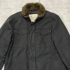 American Eagle ミリタリージャケット 襟ボア アメリカンイーグル