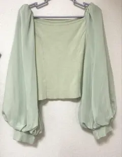COCODEAL オフショルパフスリーブニットのサムネイル
