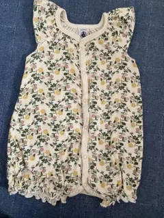 PETIT BATEAU ロンパース 67cm 花柄のサムネイル