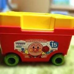 アンパンマン はじめてのブロックワゴン 収納ケース・おまけ付き