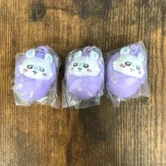 ちいかわ　おくるみマスコットチャーム　モモンガ３体