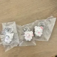 サンリオ ハローキティクロミ マイメロディふわふわスノーアクセサリーセット