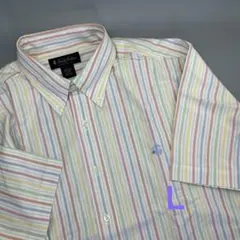00s Brooks Brothers ポロシャツ ボーダー メンズ Y2K - メルカリ