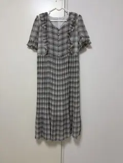An MILLE チェック柄ワンピース - メルカリ