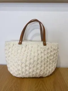 毛糸バッグ
