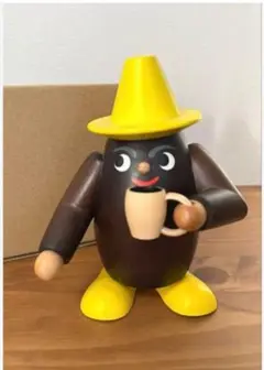 煙出し人形　珈琲　MRコーヒー豆くん　コーヒー人形　ドイツ　工芸品