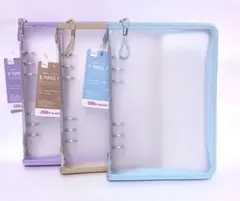 ダイソー A5 6リングファイル バインダー 内ポケット 推し活 シール帳 ②