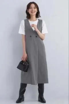 ユナイテッドアローズ グリーンレーベル ジャンスカ ワンピース 新品未使用タグ付