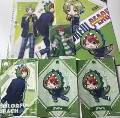 カラフルピーチ じゃぱぱ シヴァ クリアファイル ミニノート トレカ ブロマイド