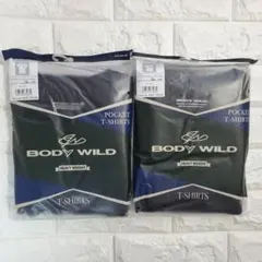 新品 2枚セット LLサイズ ヘビーウェイト ポケットTシャツ ボディワイルド