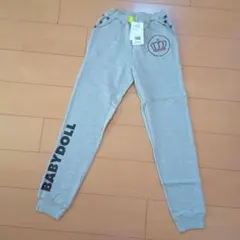 新品　星柄切替ロングパンツ150ベビードールBABYDOLLベビド