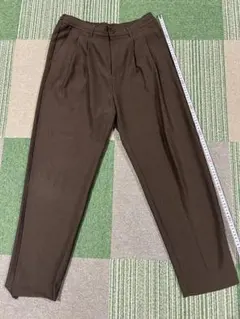 ウールライクダブルタックテーパードパンツ SENSE OF PLACEのサムネイル